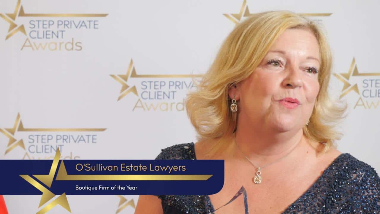 Margaret-OSullivan-accepts-award-Boutique-firm-of-the-Year-2019